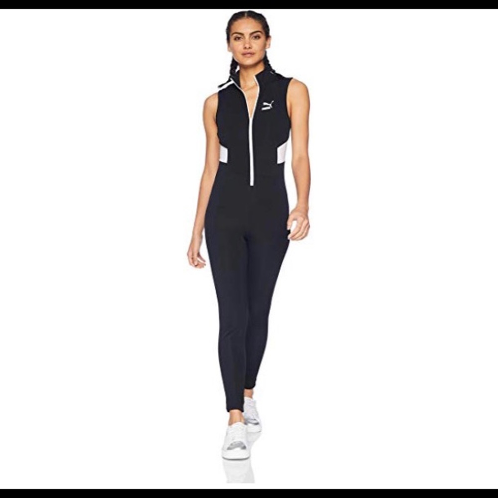Puma Retro Rib Overall Jumpsuit - M